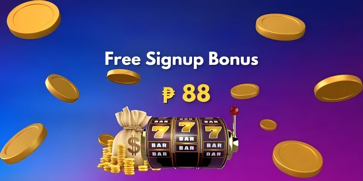 KCik welcome banner artwork with bonus coins and slot reels